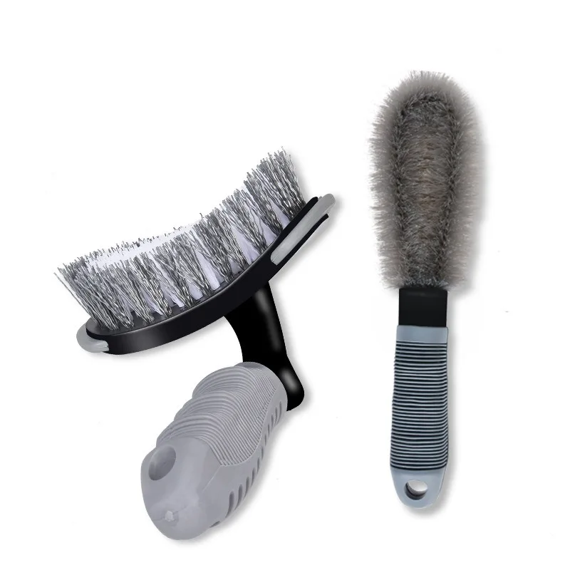

Car tire brush, car wash tool for cleaning and cleaning, special for wheel hub steel ring, strong decontamination