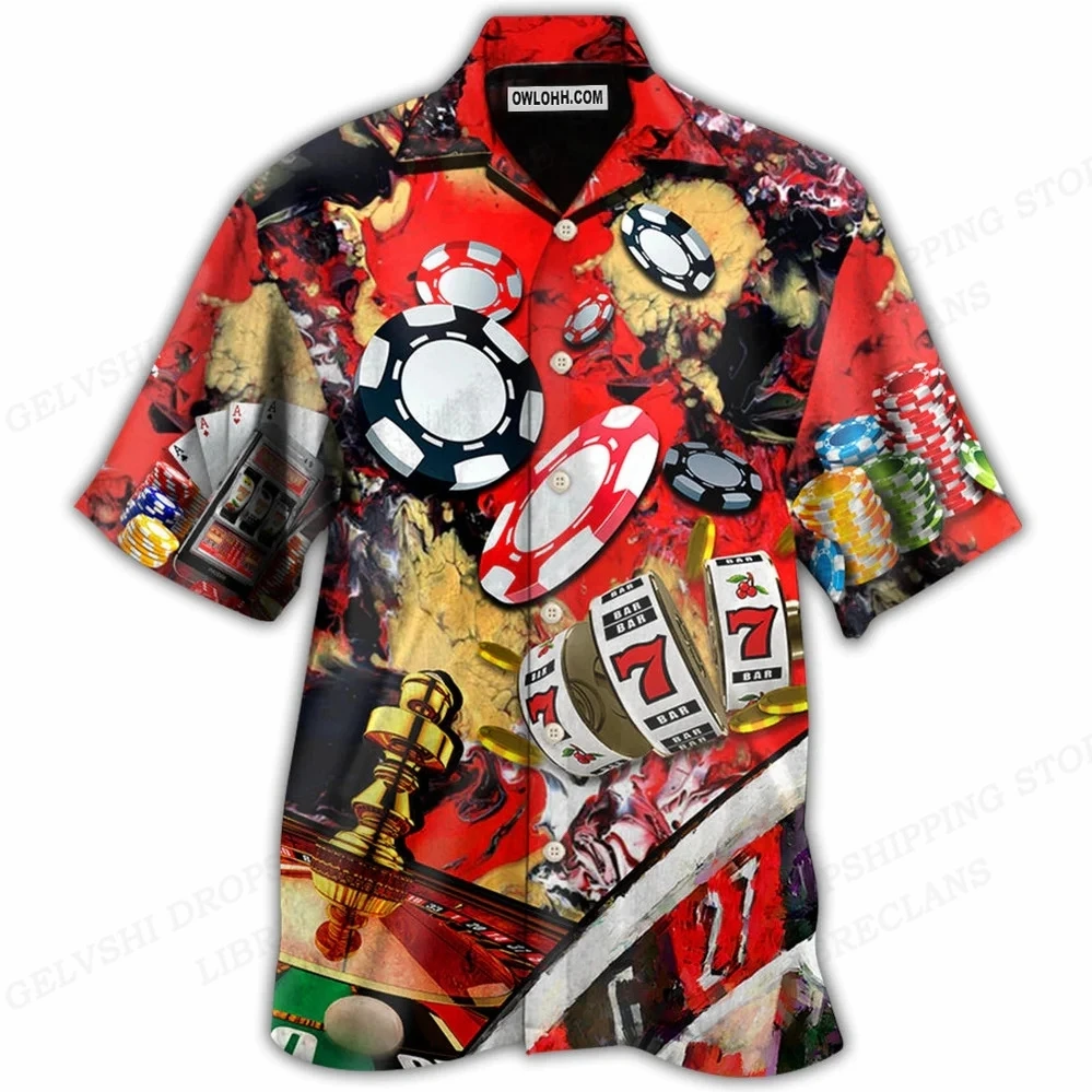 Men\'s Beach Shirts Dart 3d Printed Shirts Men Women Fashion Hawaiian Shirt Casual Beach Blouses Vocation Lapel Shirt Boy Blouse