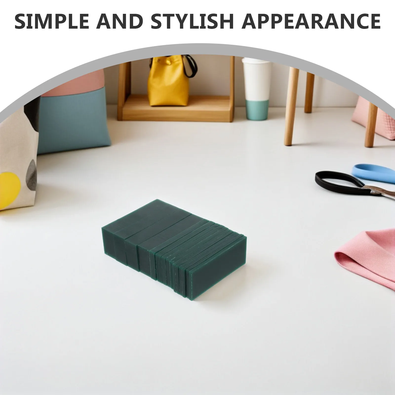 15Pcs Jewelry Wax Slices Green Carving Sheets for Casting Engraving Jewelry Patterns Accessories Jewellery Making Accessories