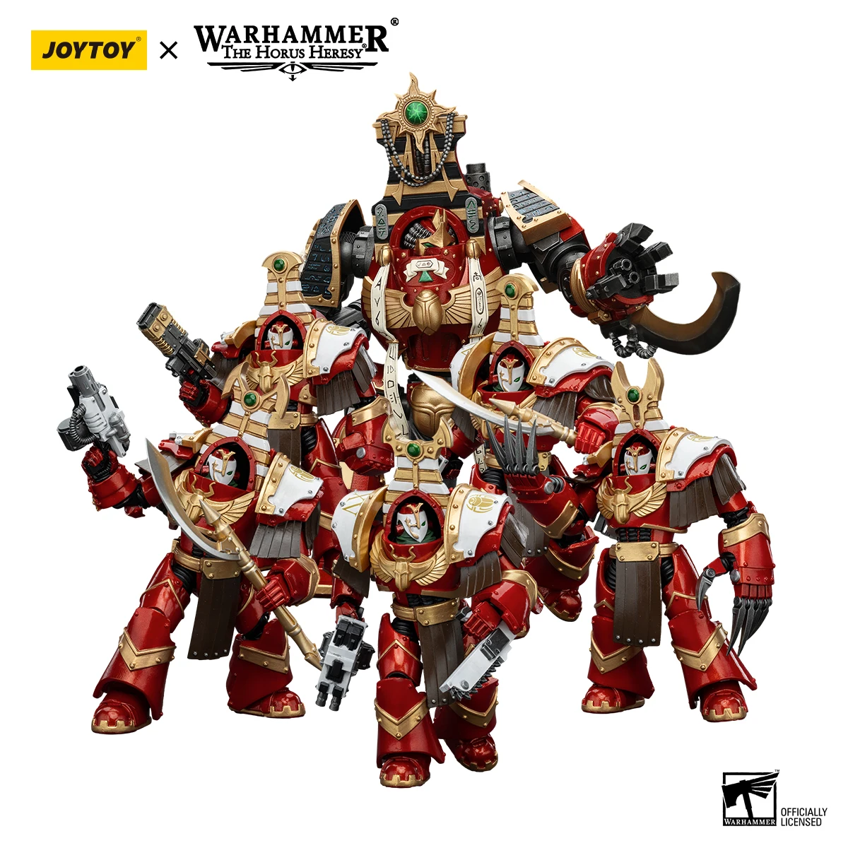 

[Pre-Order] JOYTOY 1/18 Warhammer 40K Action Figure 5pcs/Set Thousand Sons Sekhmet Terminator CCabal Anime Figures Model Toys