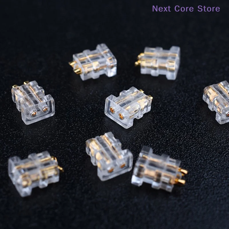 [NC]2 Pcs 0.78 Double Pin 1964 Socket Female Diy Custom High-end Headphone Cable Accessories Pin Plug[NC]