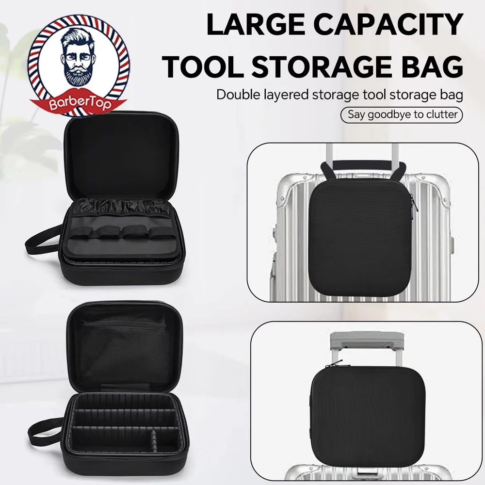 

Дорожная портативная сумка для хранения парикмахерских инструментов, парикмахерские ножницы, чехол для бритв, салонная сумка для макияжа, принадлежности для парикмахерских