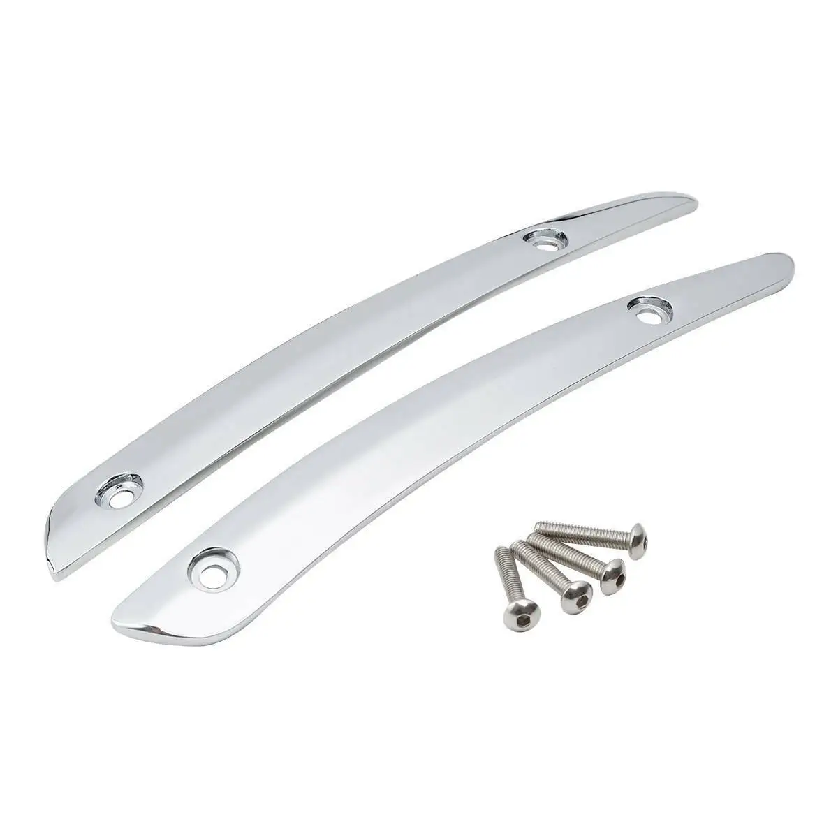 For Harley-Davidson Road Glide Windshield Decorative Strips Chrome-Plated for 2014-2023 Models Motorcycle Accessories