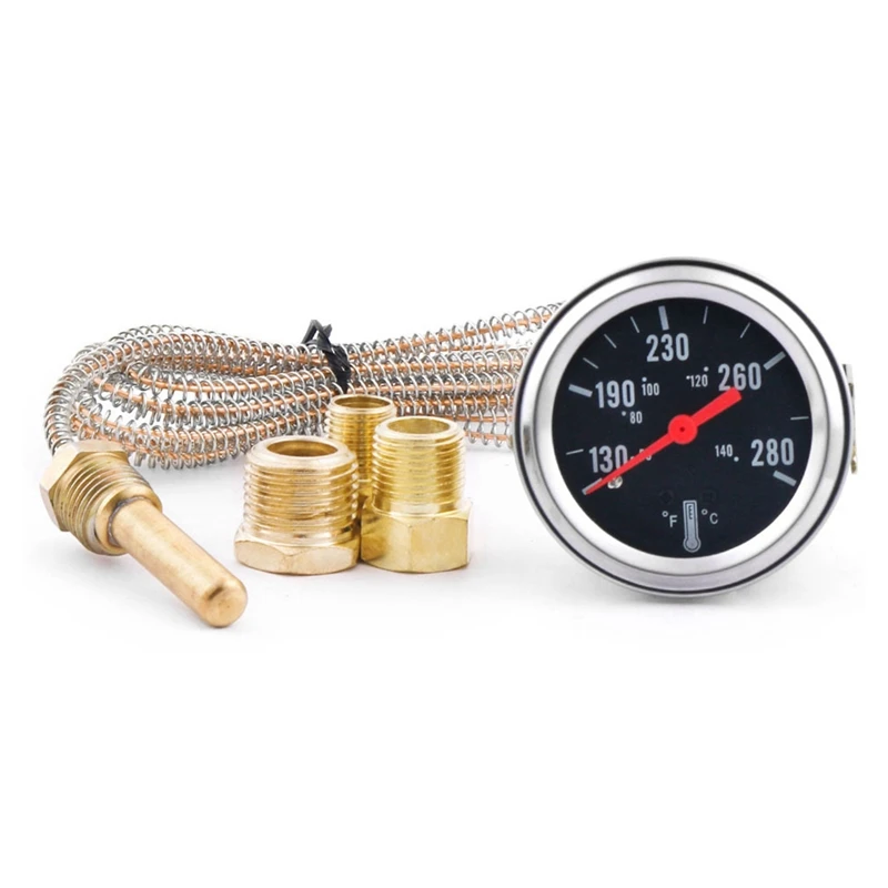 Mechanical 12V Water Temp Gauge Water Temperature Gauge Car Meter New Arrivals in Stock