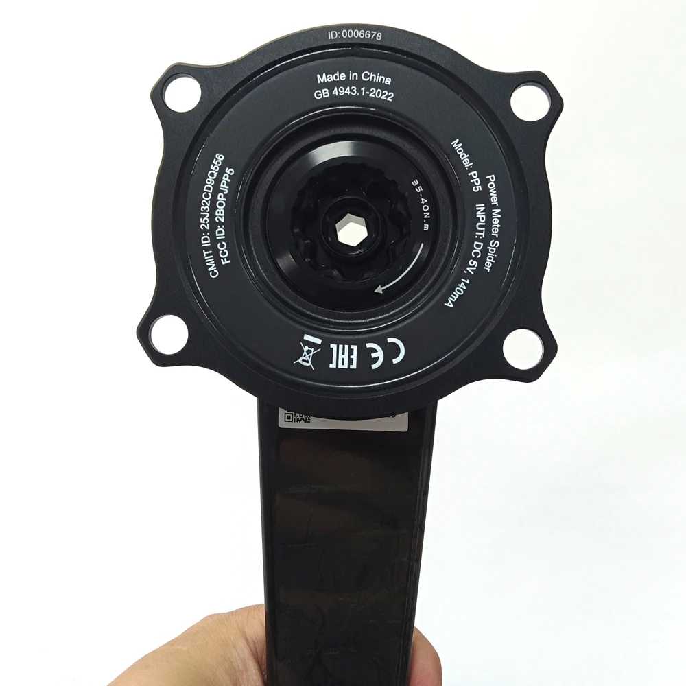 ThinkRider PP5 パワーメーター 24mm スピンドル カーボン チェーンリング