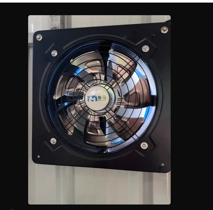 

220V Powerful Kitchen Exhaust Fan with High Performance Smoke Extractor Strong Ventilation Machine for Household Use DJ