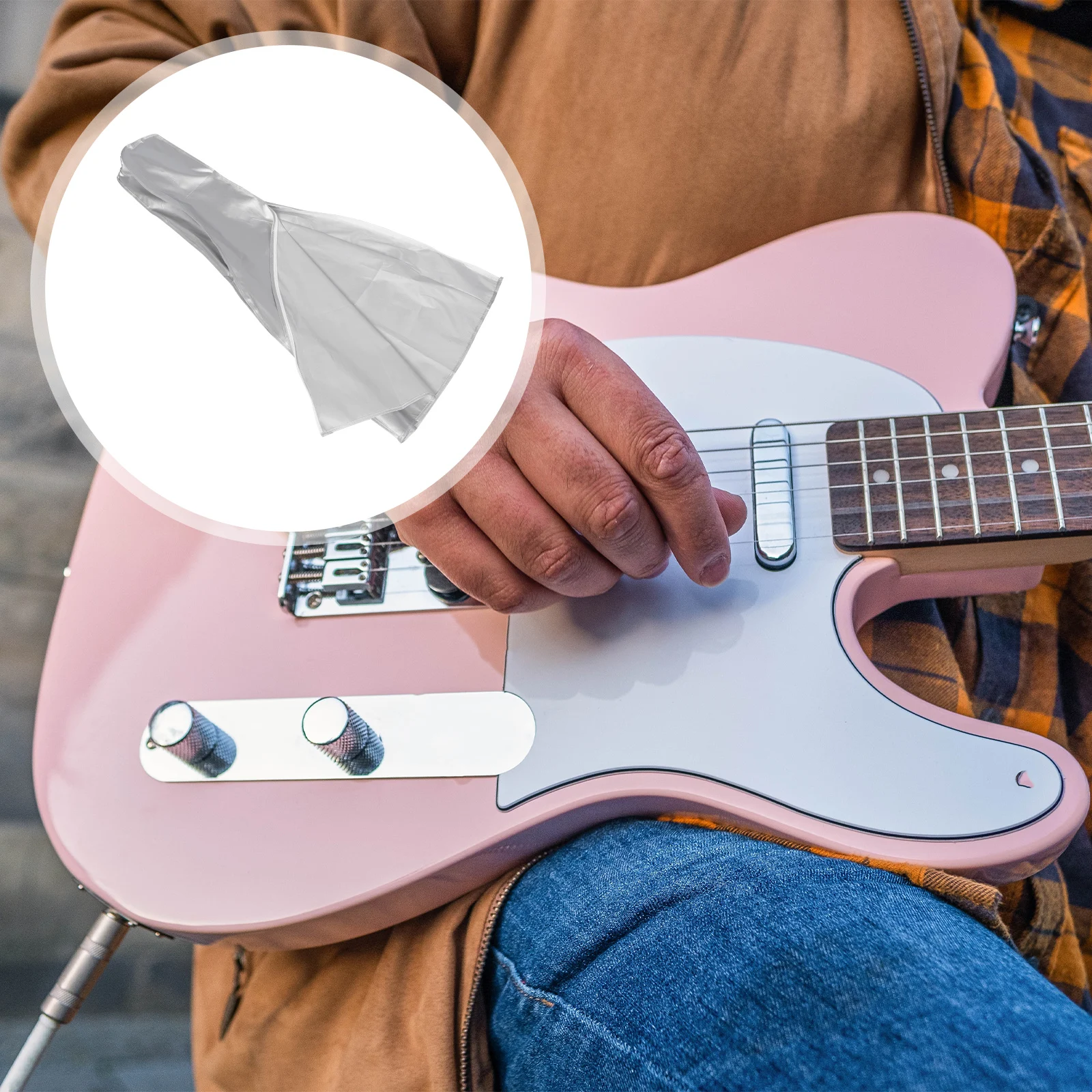 

Waterproof Cover Bass Protector Dustproof Instrument Cover For Electric Bass Guitar Durable Stitching Anti-Mildew Guitar