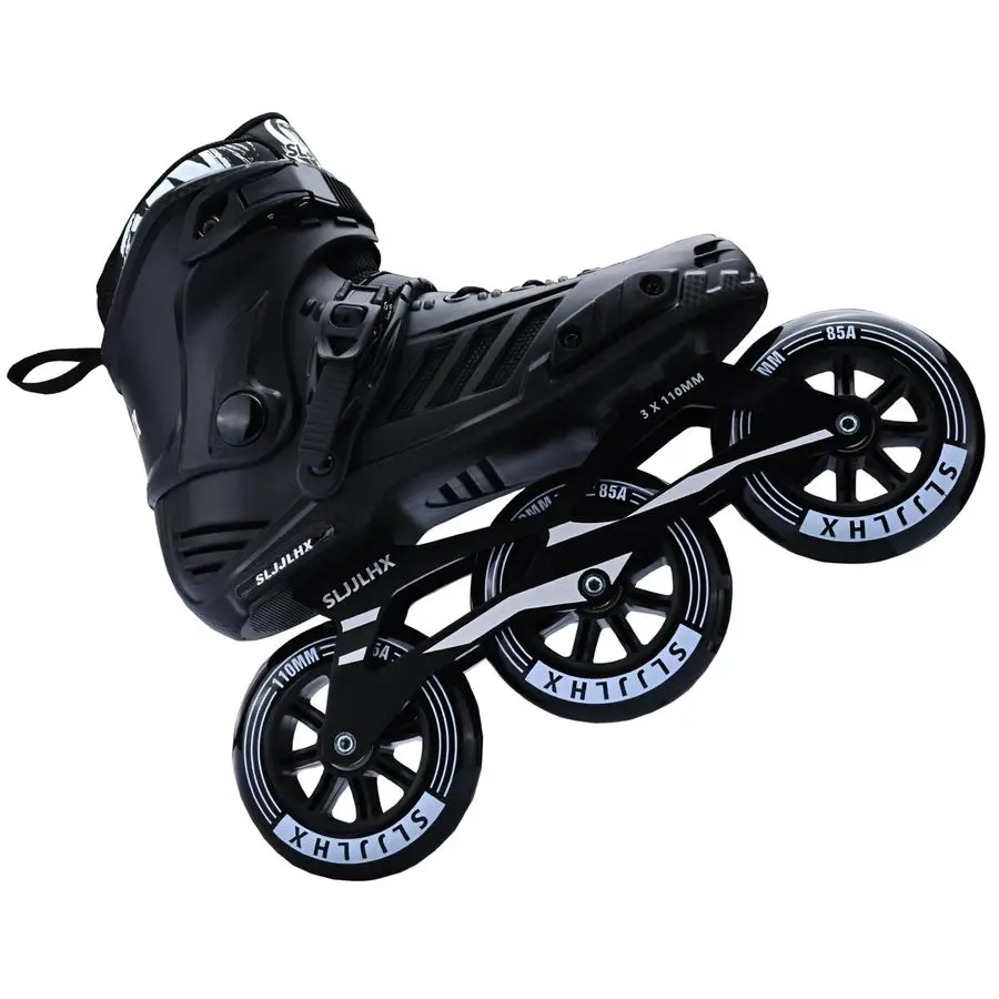 عجلات زلاجات مضمنة للرجال والنساء، زلاجات دوارة احترافية للذكور والإناث، زلاجات عالية الأداء للبالغين بسرعة 110 مم #2