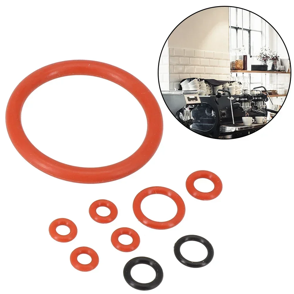 1Set Fully Automatic Coffee Machine Seal O-ring Food Grade Silicone For-SAECO Brewing Group Outlet Spout Gasket Accessories Kit
