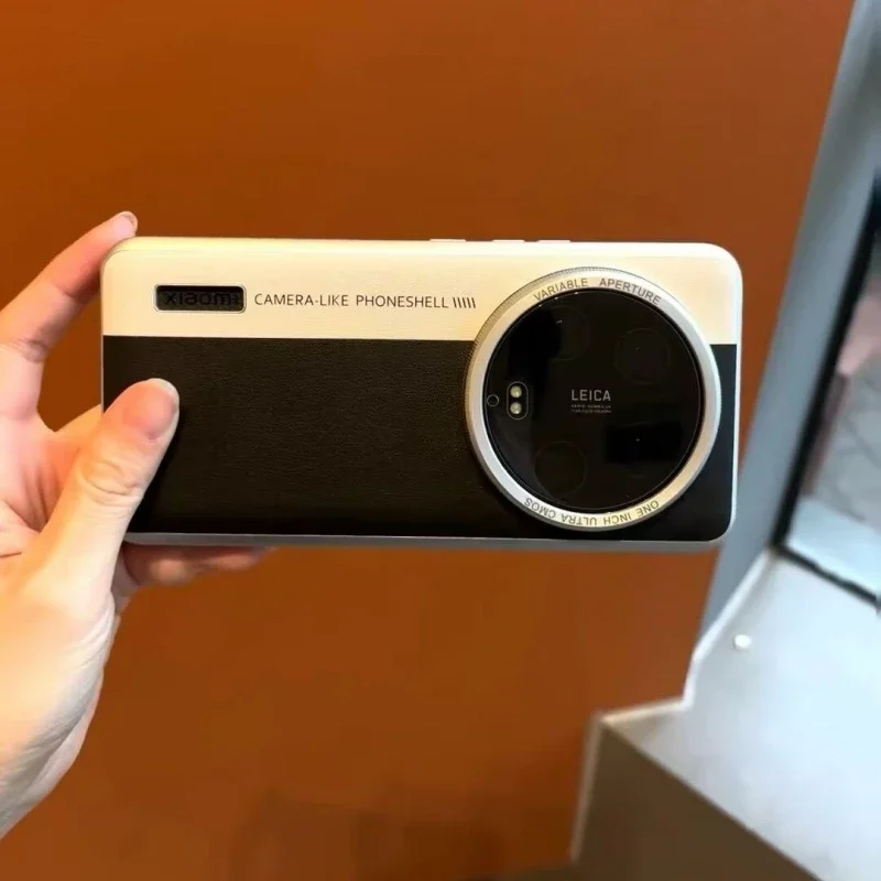 

Case For Xiaomi 15 Ultra 14 13 12S New Color Blocked Leather Phone Back Cover For Xiaomi Mi 14 Ultra 13Ultra Shockproof Bumper