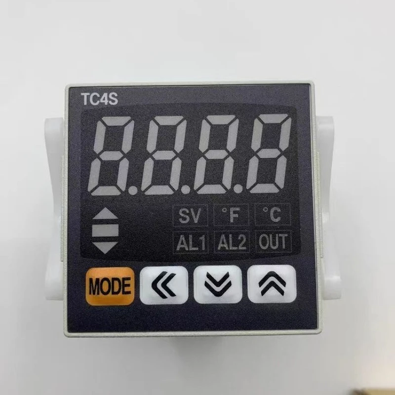 48×48mm Digital PID Temperature Controller TCN4S-24R, Dual Alarm Output Panel Mount Thermostat