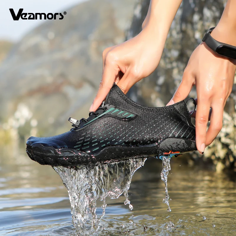 

Light Beach Aqua Shoes Men Women Quick Dry Water Sports Shoes Breathable Barefoot Wading Sneakers for Boating Surfing Non-slip