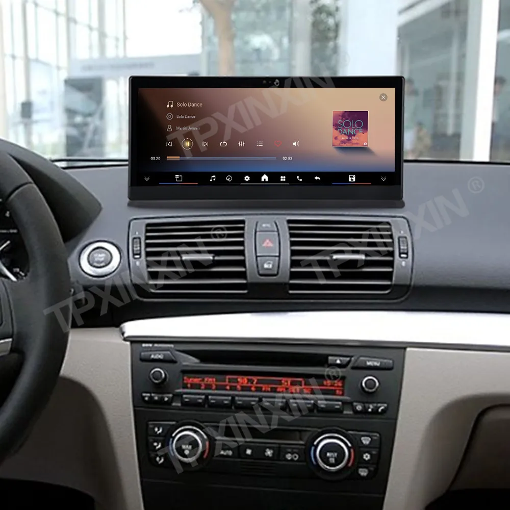 Car Radio For BMW 1 Series 2006-2011 Wirless Carplay 10.25 Inch QLED Touch Screen Android 13.0 GPS Navigation Multimedia Player