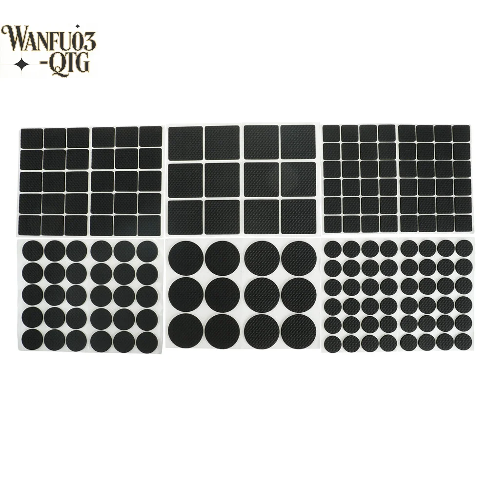 

1SET Protecting Furniture Leg Feet TPR Rubber Pads Felt Pads Anti Slip