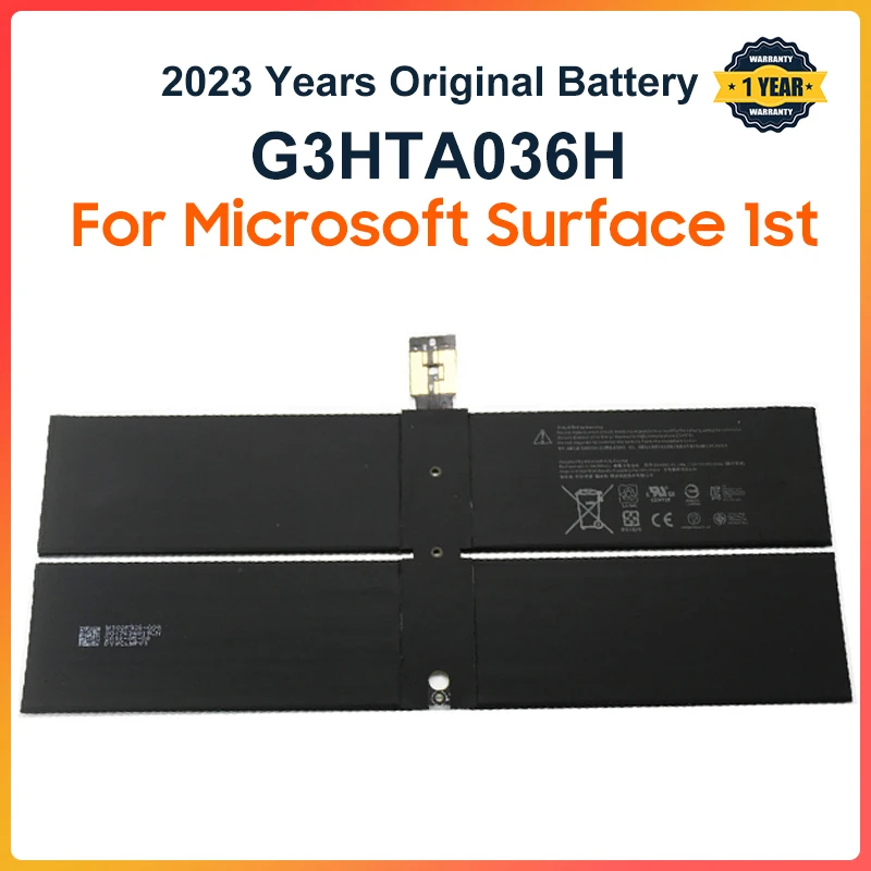 G3HTA036H DYNK01 Laptop Battery For Microsoft Surface 1st Gen Laptop 1769 2017 Series 7.57V 45.2Wh 5970mAh 4-Cells