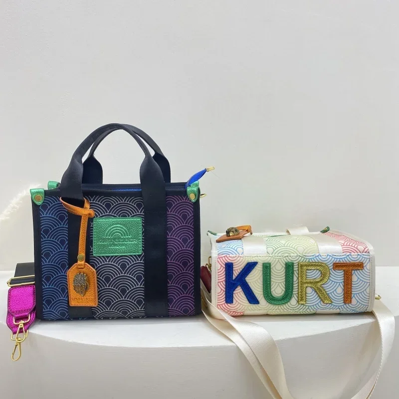 

Kurt G Canvas Tote Bag 2024 New Large Capacity Luxury Designer Brands Bags Women's Handbag Fashion Trend Purse Shoulder Bag