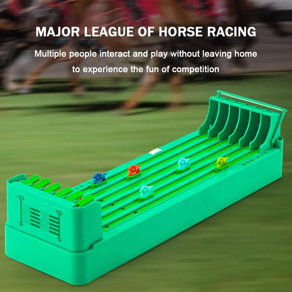 Desktop Horse Racing Game Classic Novelty Toy Hand Eye Coordination For Gifts Table Football Games U9e1