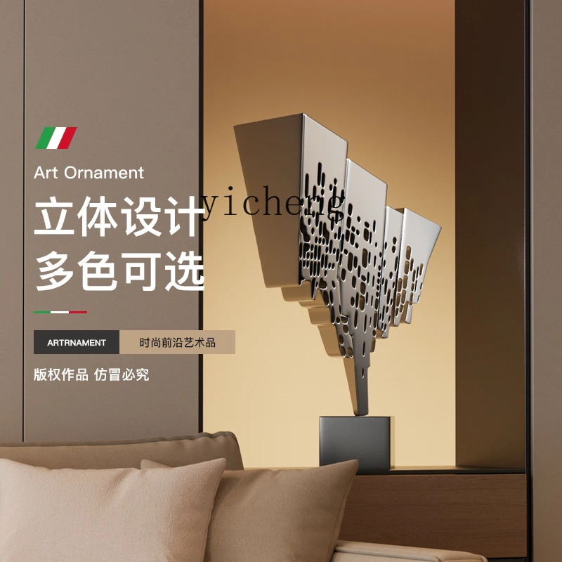 C1 Ornamento artistico Scultura astratta da terra Artigianato decorativo