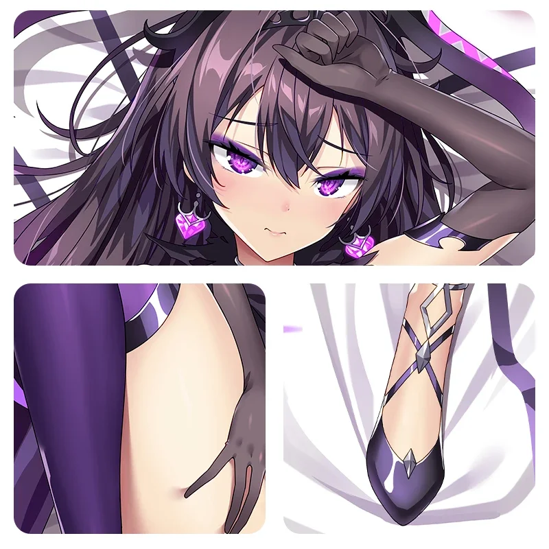 Dark Tyrant Tenebria Dakimakura Epic Seven 7 Hugging Full Body Pillow Case Cushion Cover Pillowcase Home Bedding Decor Gift