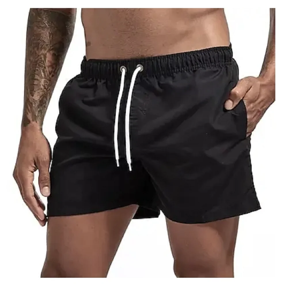 Swim Trunks Swim Shorts for Men Quick Dry Board Shorts Bathing Suit Breathable Drawstring With Pockets for Surfing Beach Summer