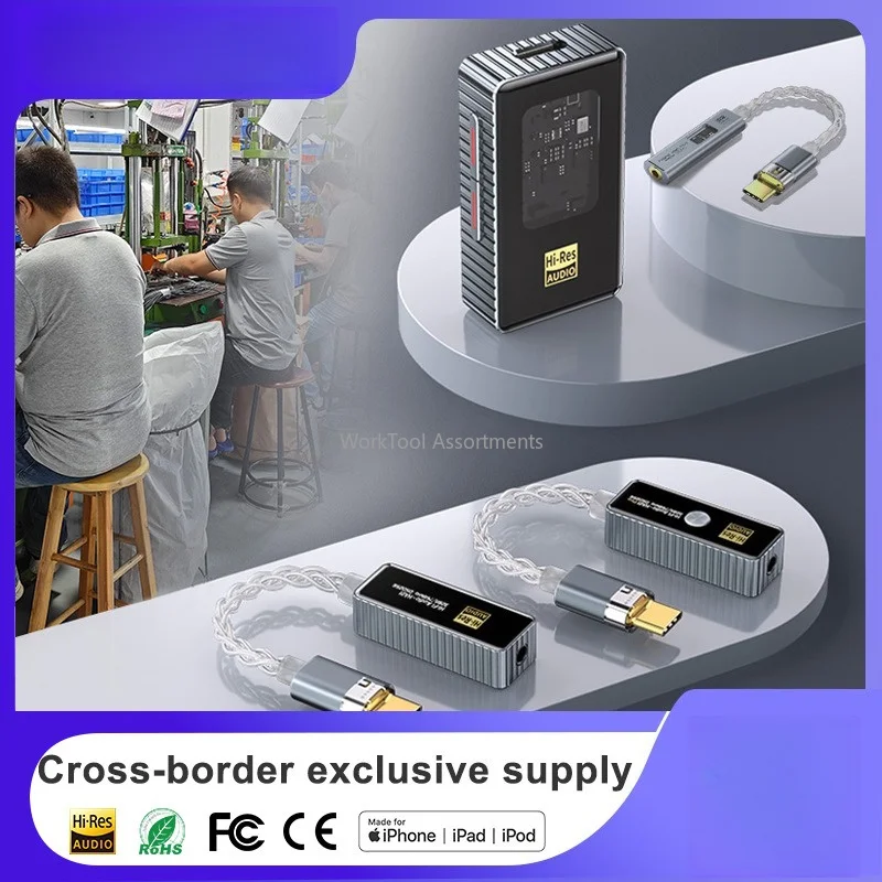 HiFi Audio Dongle for Phone | USB-C to 3.5mm DAC Adapter HA01BJ06