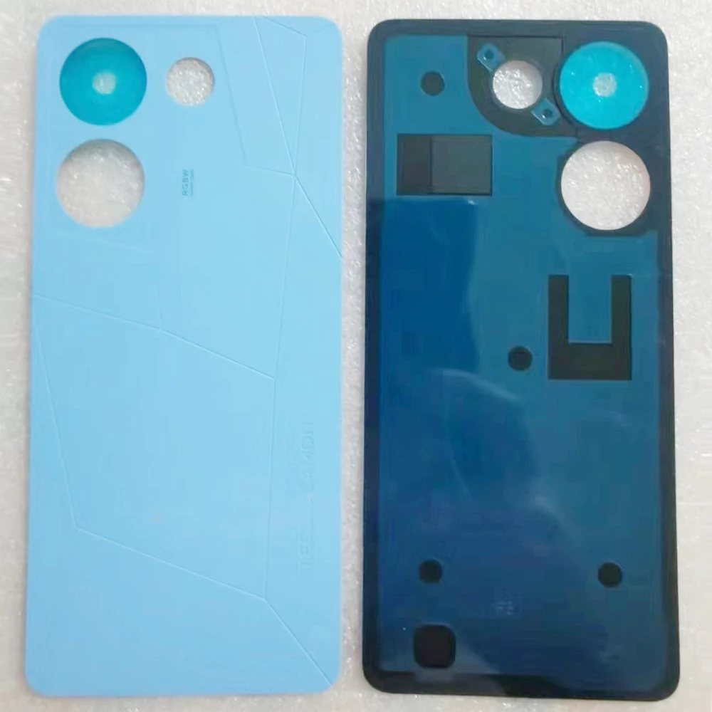 New For Tecno Camon 20 Cover CK6 CK6n Battery Cover Housing Door Back Rear Case Repalcement Parts