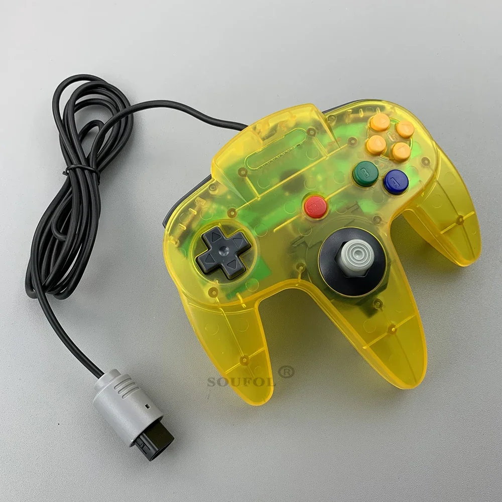 Bedrade Gamepad Voor NS 64 Host N64 Controller Gamepad Joystick Voor Klassieke Nintend 64 Console Games Voor Mac Computer PC