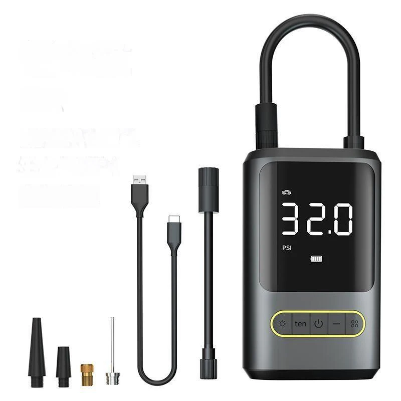 

16000mAh Car Electrical Air Pump Mini Portable Wireless Tire Inflatable Pump Digital Display Air Compressor Pump with SOS Light