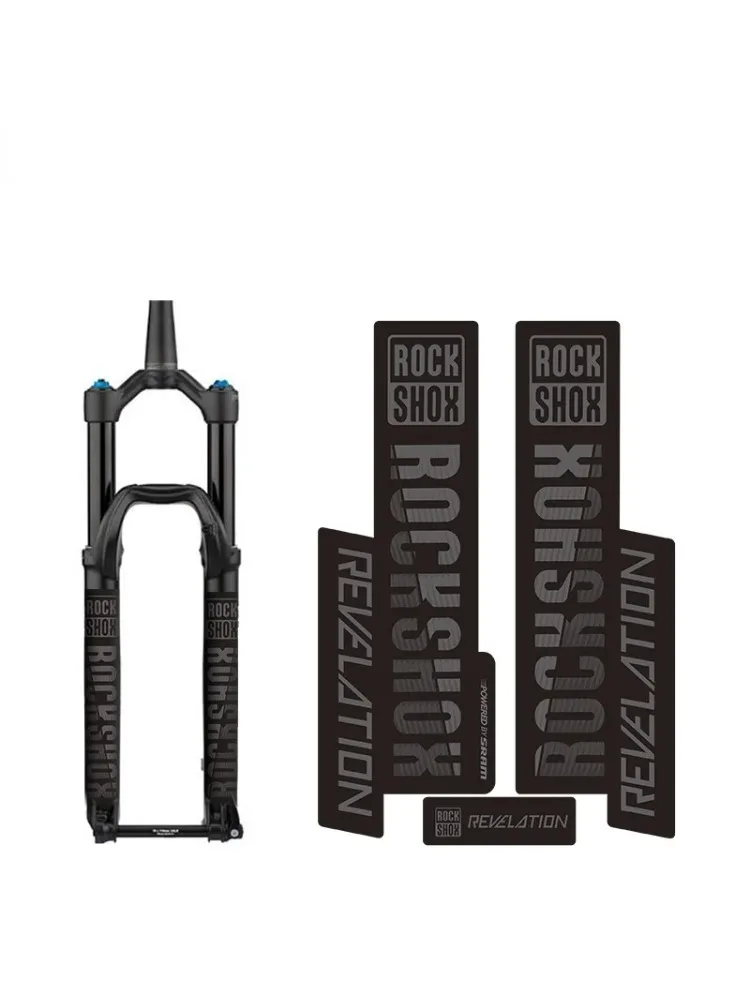 AliExpress NONE MTB Front Fork Sticker Waterproof Vinyl Decal For Mountain Bike Suspension Fork Bicycle Accessories