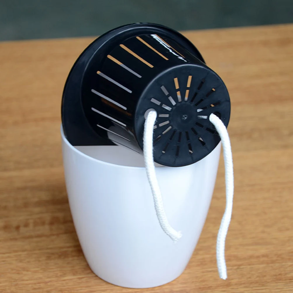 

Automatic Self Watering Flower Pot Hanging Planter Long Time Storage Wall Mounted Plants Holder Plastic