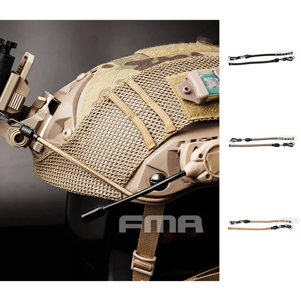 FMA  Replacement Bungees Hook for ACH Tactical  Style Helmet NVGs/VASs and ARCs