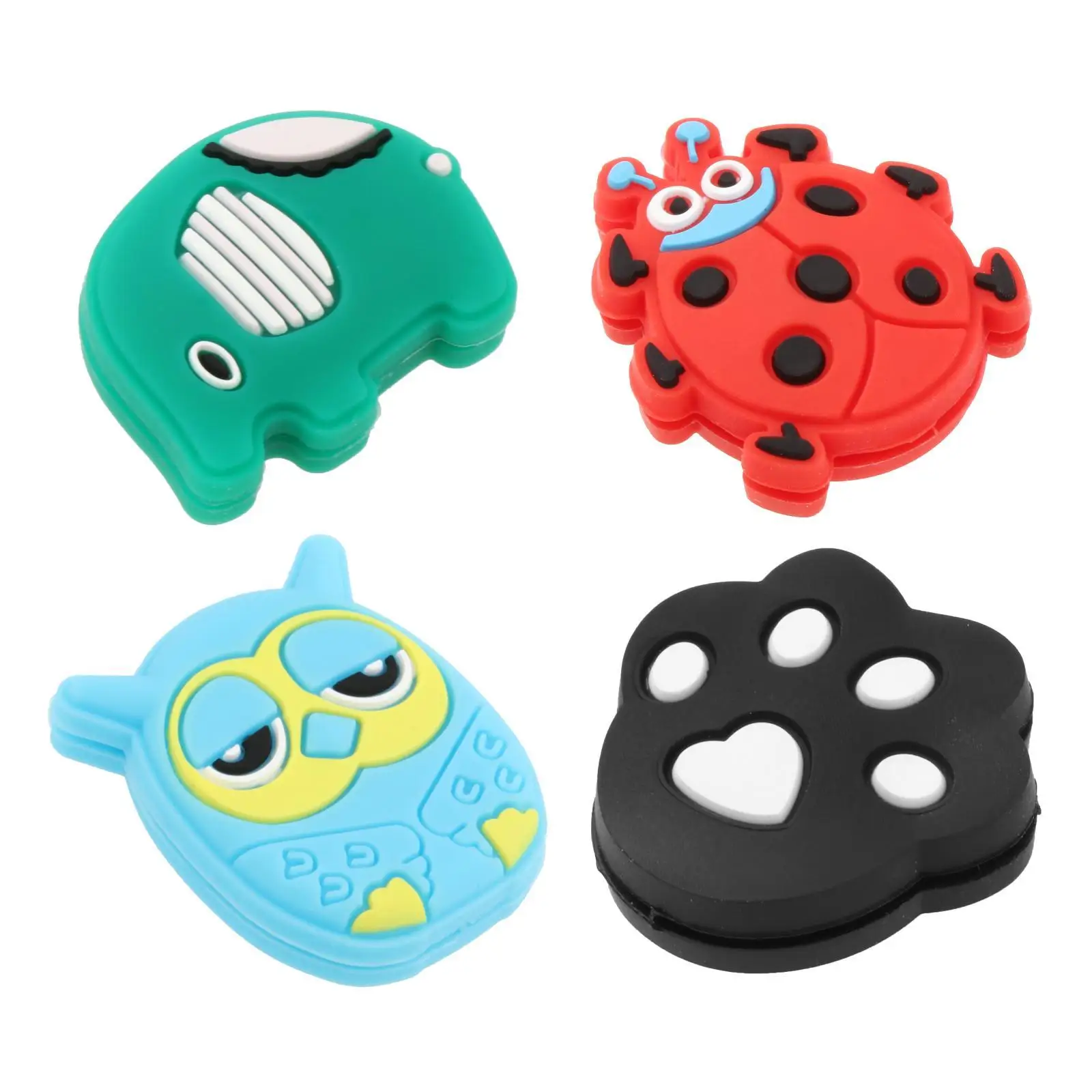 

Cartoon Tennis Racket Vibration Dampener Silicone Anti Vibration Shock Absorber Grip for Tennis Practice and Gifts