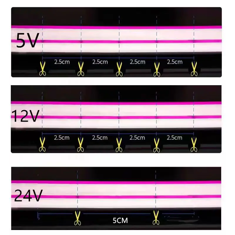 5V 12V 24V Led Neon Strip Lights Flex Tape Waterproof Rope Silicon Tube Bar 6mm Narrow DIY Christmas Holiday Decoration Light DC