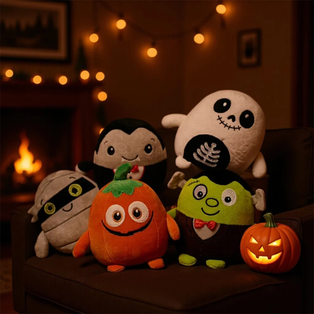 

Хэллоуин Забавная Кукла Франкенштейн Скелет Вампира Тыква Человек Летучая Мышь Кукла Праздничная Плюшевая Кукла