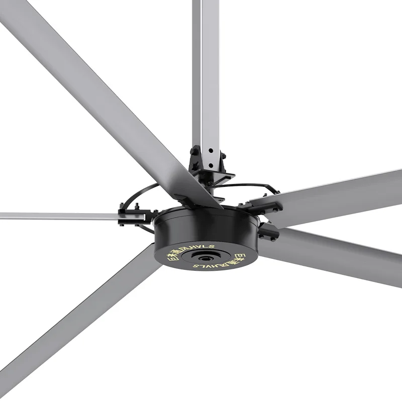 Ventilador de Techo Industrial Gigante de 18 pies (5.5 m) y 1100 W HVLS