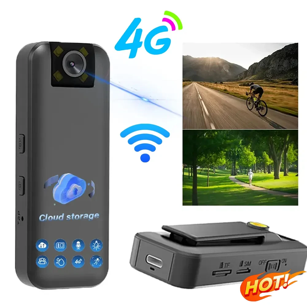 

Мини-камера CB77-C с питанием от аккумулятора, долговечная камера 4G HD, небольшая портативная IP-камера с аккумулятором