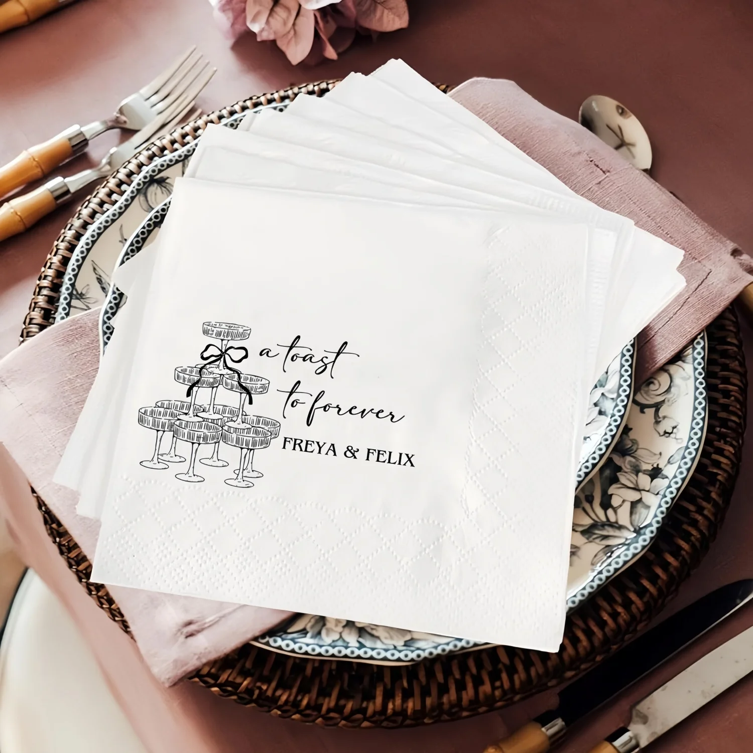 

Мартини Тост навсегда Коктейльные салфетки для напитков, привет любить свадьбу, репетиционный ужин, салфетки для свадебного душа, помогивание