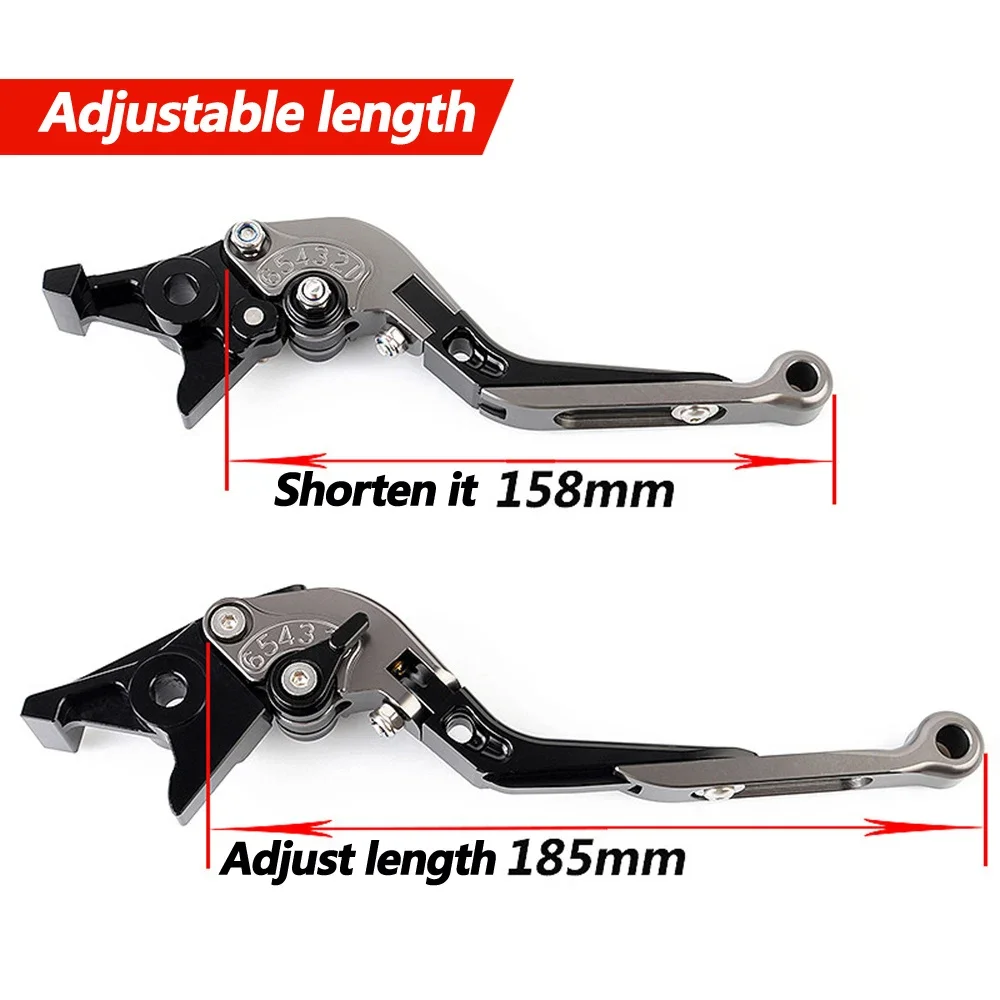 For CYCLONE RT3 Vmoto RT3E High quality Clutch levers modified brake horn with parking function anti drop brake handle pull rod 5