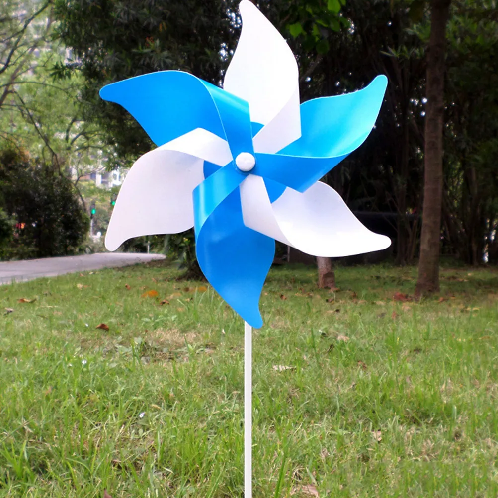 

Набор из 1 шт. забавных вращающихся настольных садовых ветрячков-украшений для улицы, газона, балкона, вечеринок, свадеб, ландшафтного декора