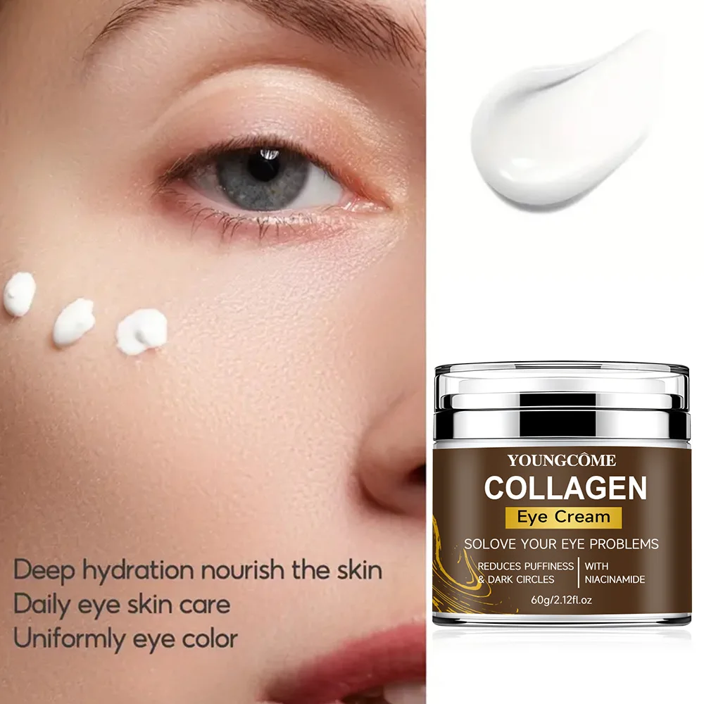 Collageen Oogserum Verstevigende Oogcrème Verwijdert Donkere Kringen Oogzak Verstevigende Lifting Vervagen Fijne Lijntjes Verbeteren Huid Retinol Oogcrème