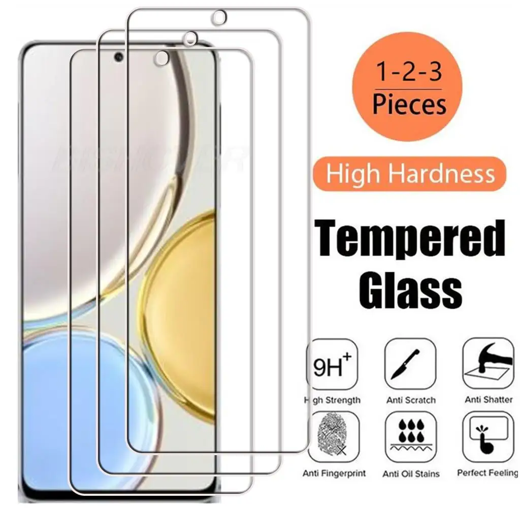 

Tempered Glass On For Honor X9 4G ANY-NX1 HonorX9 5G 6.81" 2022 Screen Protective Protector Phone Cover Film