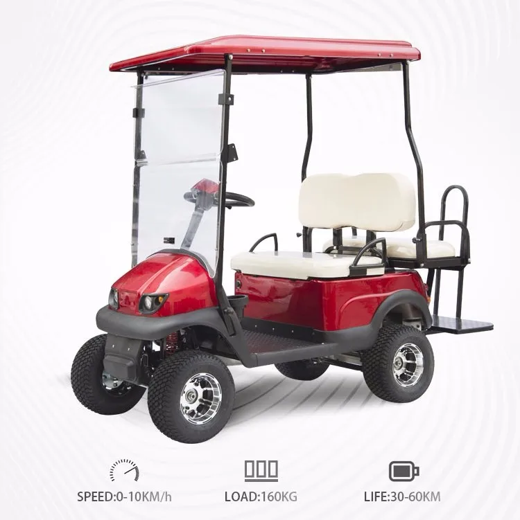 2025 4 Seater Sightseeing Scooter Club Car Electric Golf Cart Motor Battery Lead Acid  Battery