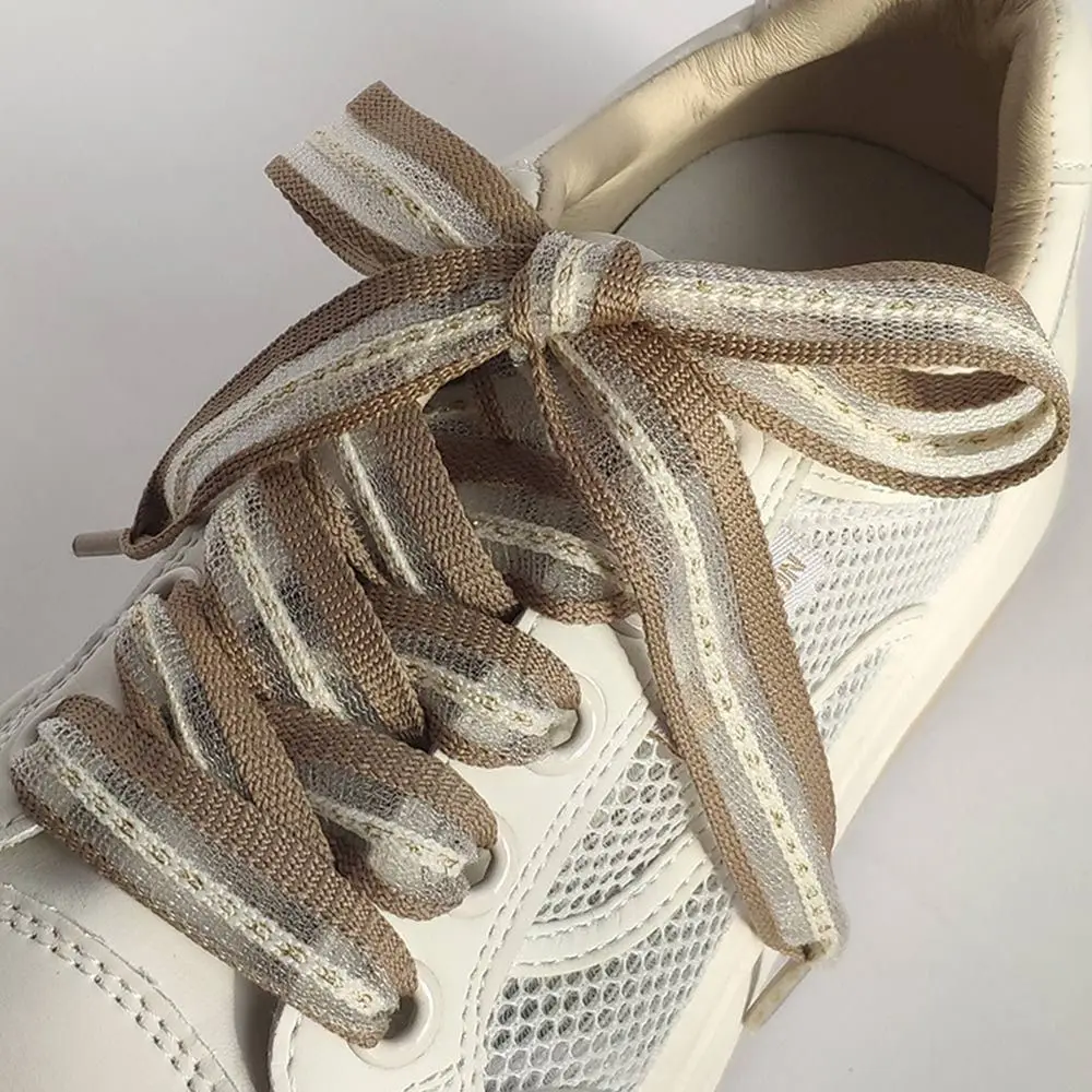 جديد 2 سنتيمتر القوس واسعة حبل بلون الحرير الشريط الحرير غزل الثلج أربطة أحذية رقيقة جدا منخفضة أعلى قماش أربطة أحذية #2