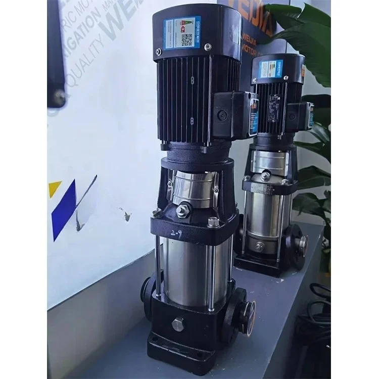 مضخة مياه عمودية CDL/CDLF لمضخة طرد مركزي من الفولاذ المقاوم للصدأ متعددة المراحل لمصنع RO 2-11 2-13 2-15 2-18 2-22