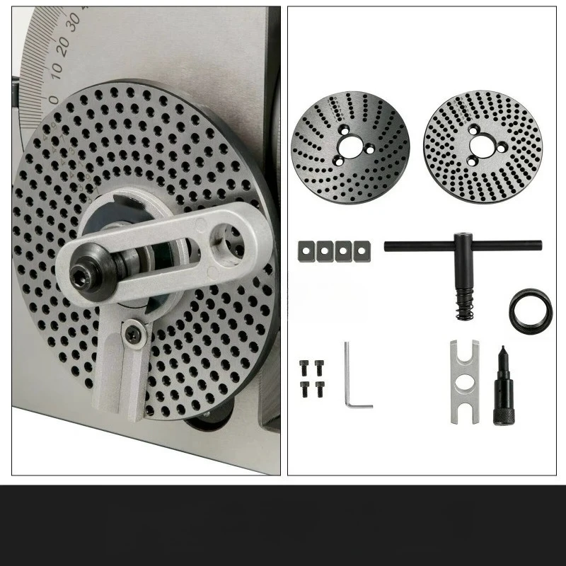 BS0-BS1 Milling Machine Universal Indexing Head Simple Indexing Head Gear Assembly