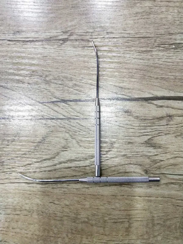 Internal sphincter extractor 13cm long 135 degrees anorectal probe anorectal equipment light gray
