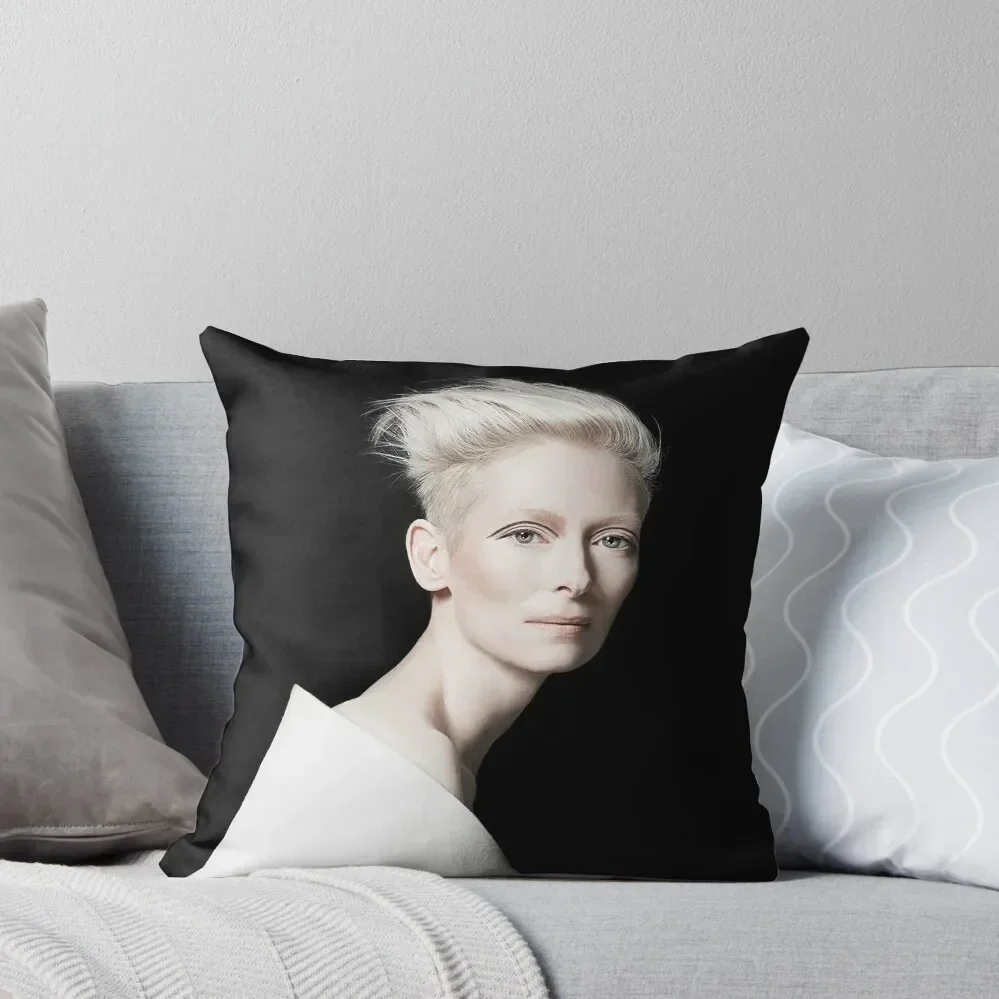 

Tilda Swinton goy Rouge on ME Throw Pillow christmas decorations 2025 Luxury Sofa Cushions pillow