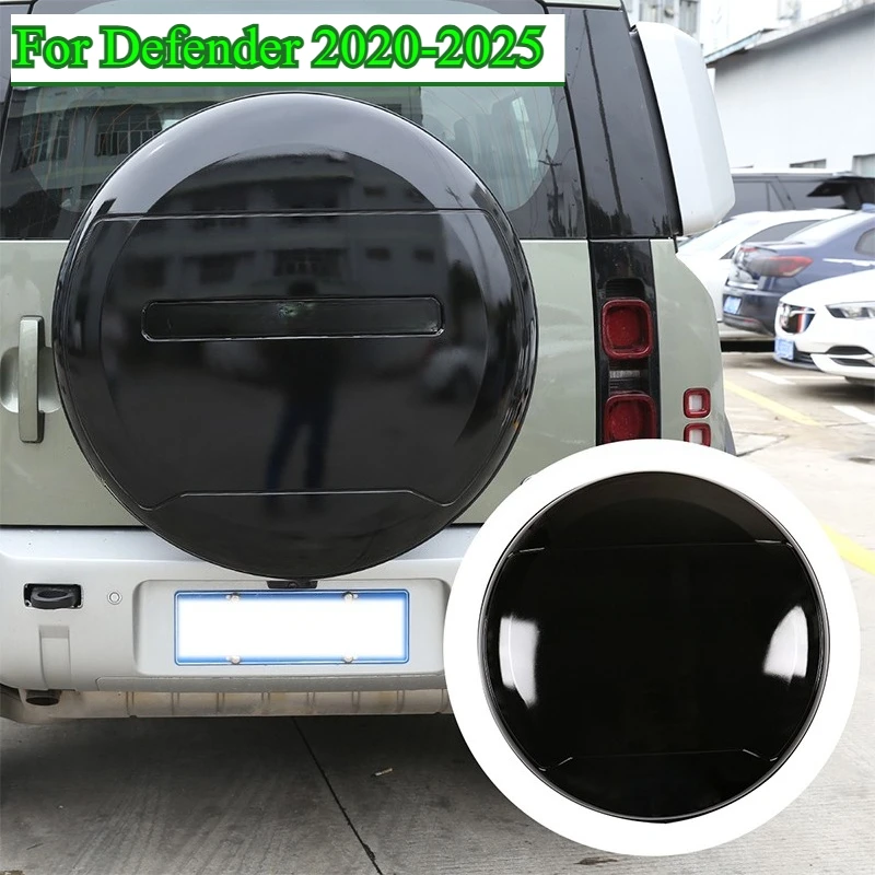 

Spare Tire Cover Rear for Land Rover Defender 90 110 2020-2025 Trunk Spare Cover Wheel Cove Exterior Decoration Accessories