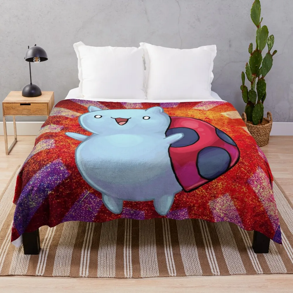 

Catbug Parade Throw Blanket Camping Blanket Large Blanket