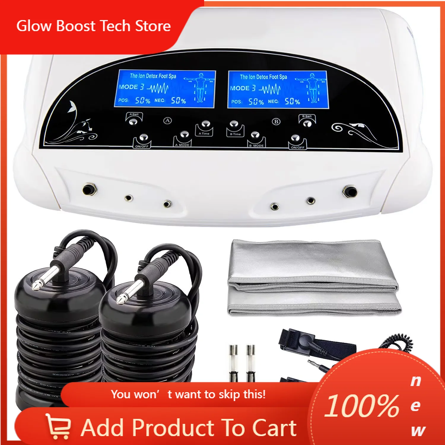 

NYSmart Library Best Selling Products s 8802D Deep Cleansing Ionic Detox Foot Spa Machines Dual Detox Foot Bath Machine Factory
